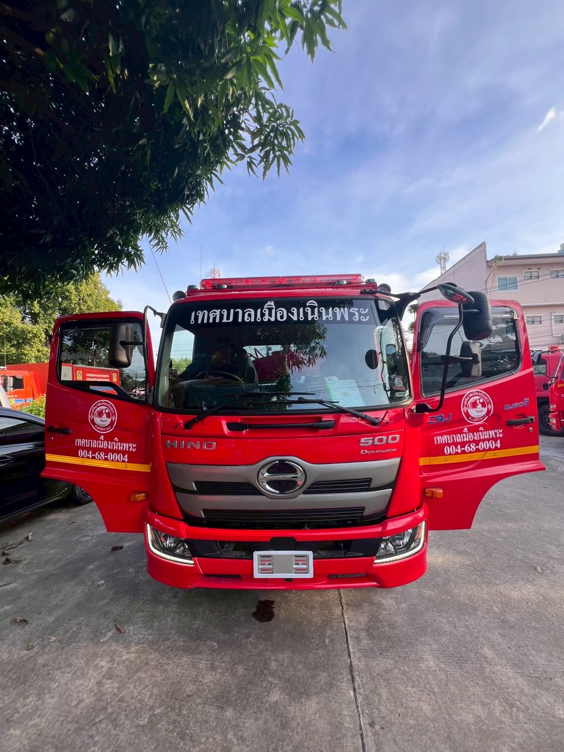 โครงการรถบรรทุกน้ำดับเพลิง ชนิด 6 ล้อ เทศบาลเมืองเนินพระ จังหวัดระยอง